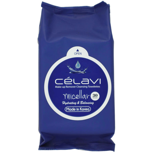 CELAVI MAKE-UP REMOVER CLEANSING TOWELETTES MICELLAR 6PACK