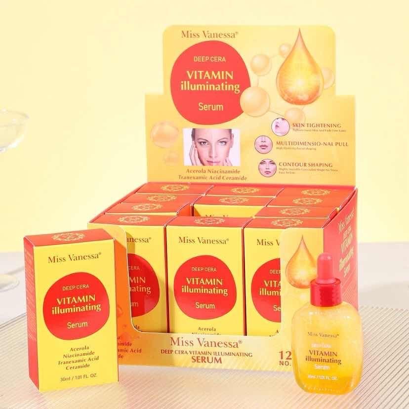 MISS VANESSA DEEP CERA VITAMIN ILLUMINATING SERUM 12 PCS DISPLAY