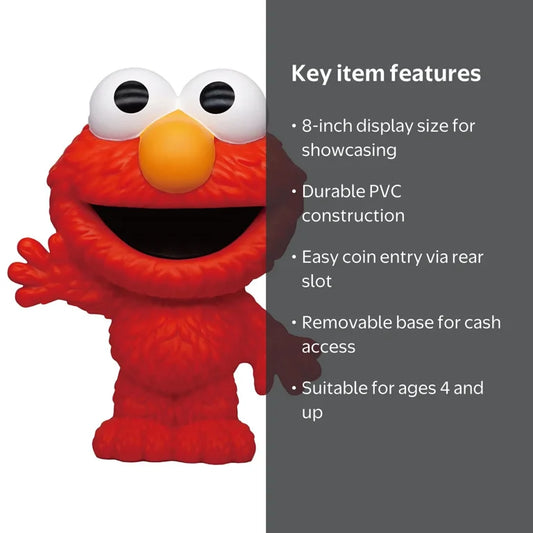 SESAME STREET ELMO WAVING PVC MONEY BANK