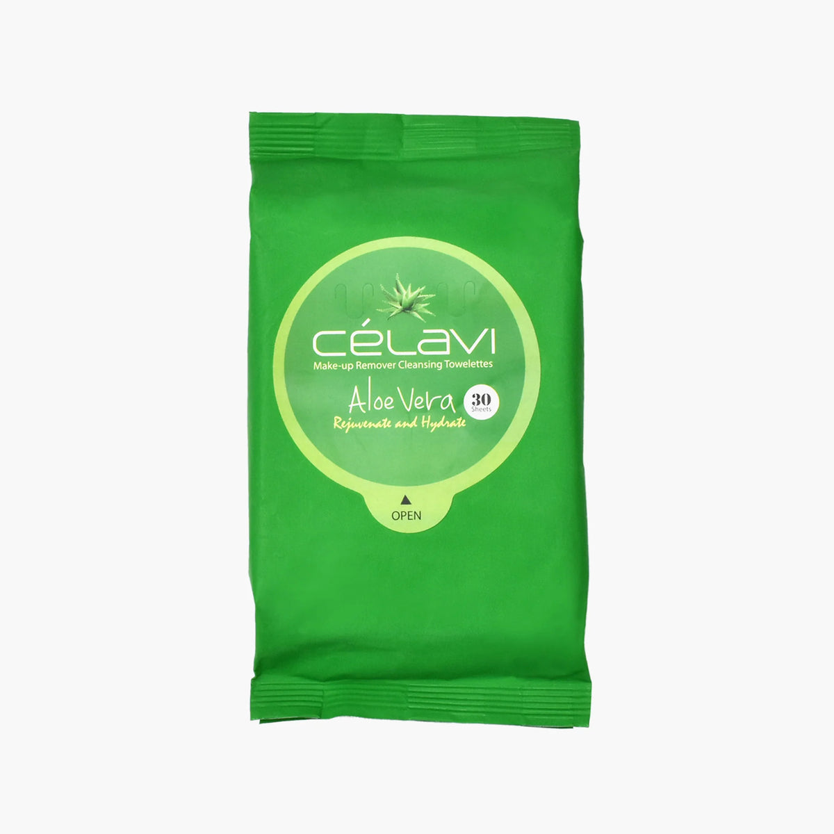 CELAVI MAKE-UP REMOVER CLEANSING TOWELETTES ALOE VERA 6PACK