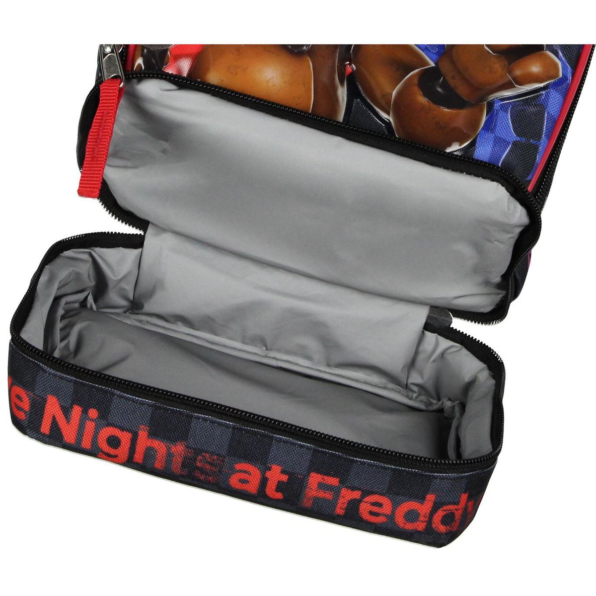FIVE NIGHTS AT FREDDY’S DUAL COMPARTMENT INSULATED SOFT LUNCH BAG 1 PC