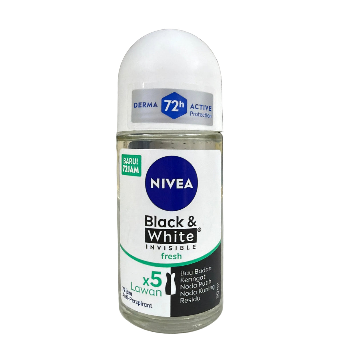 NIVEA BLACK & WHITE INVISIBLE FRESH DEODORANT 2 PCS