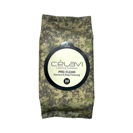 CELAVI MAKE-UP REMOVER CLEANSING TOWELETTES PRO-CLEAN 6PACK