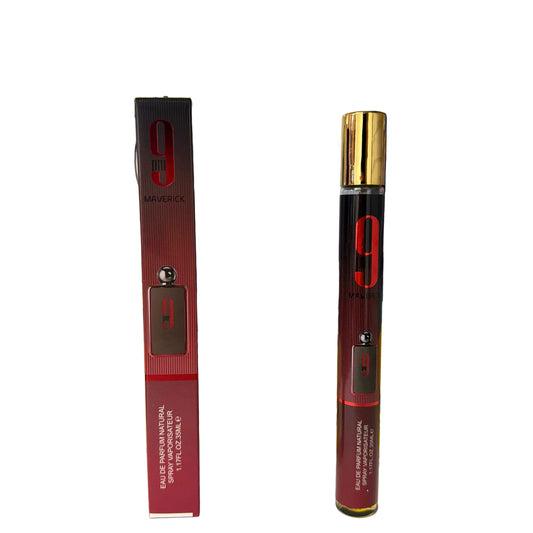 BLOOD RED NINE TRAVEL SIZE PERFUME 24 PCS DISPLAY S35-46