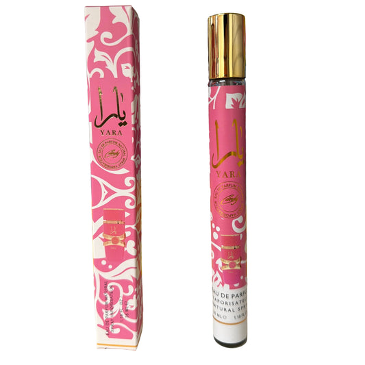 PINK TRAVEL SIZE PERFUME 24 PCS DISPLAY B100-113
