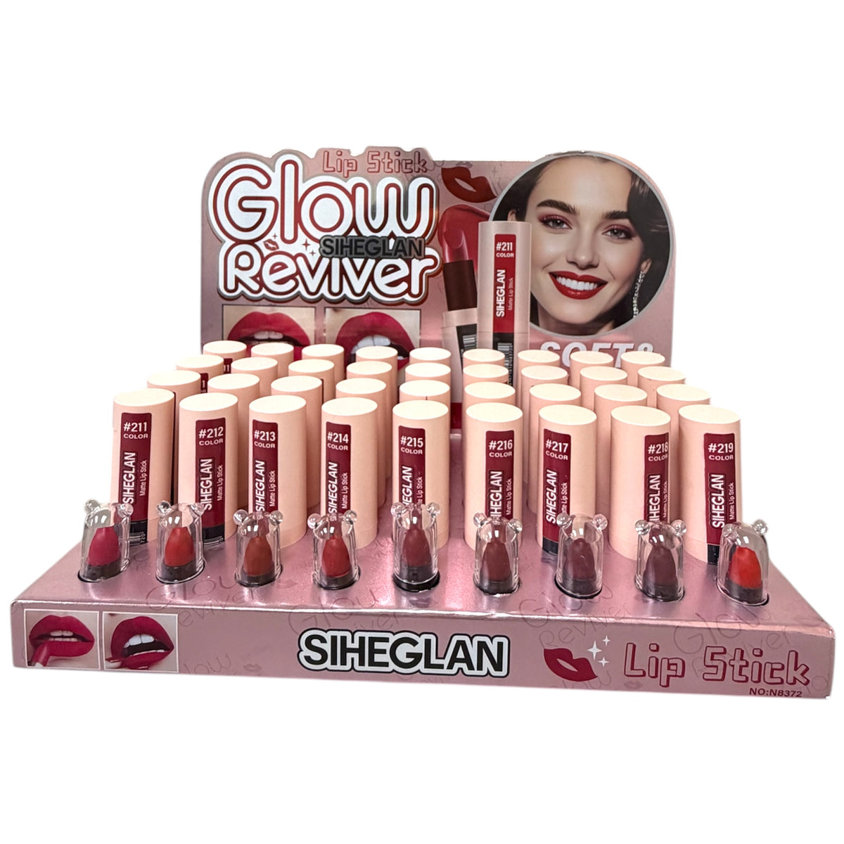 SIHEGLAN GLOW REVIVER LIP STICK 36PCS