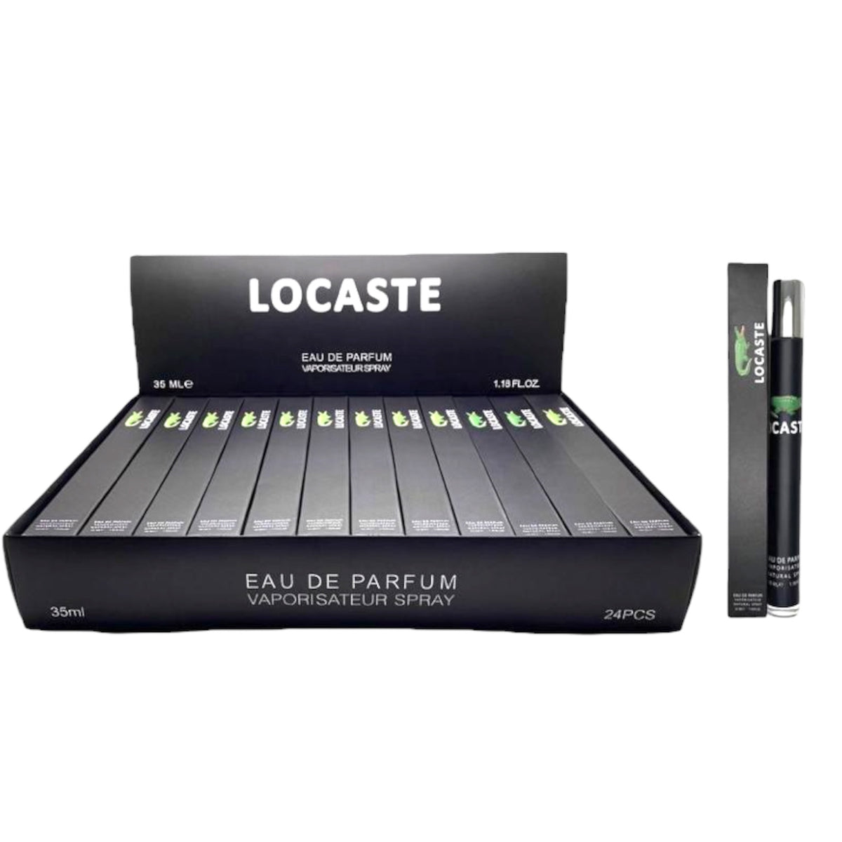 GATER BLACK TRAVEL SIZE PERFUME 24 PCS DISPLAY B100-01
