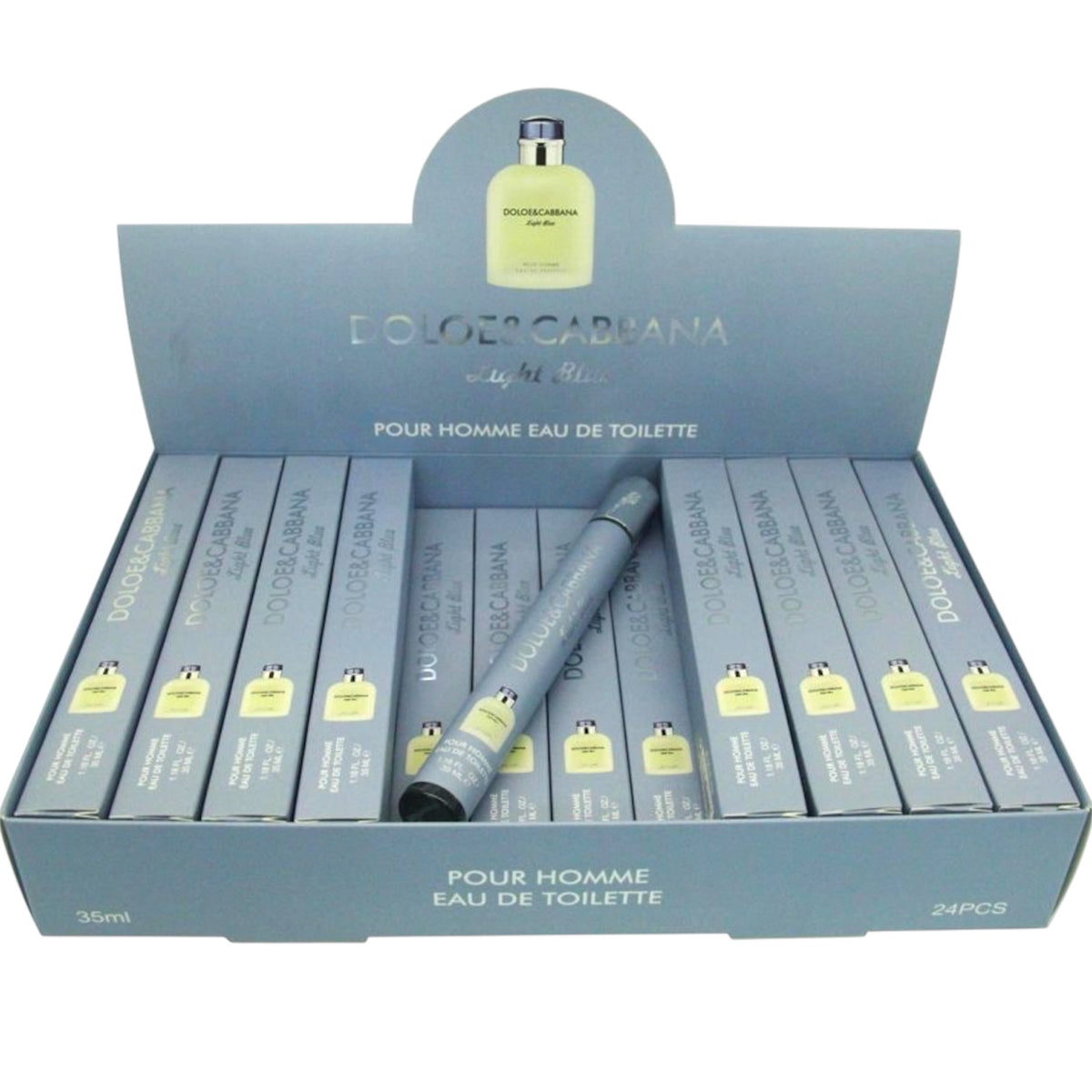 BLUE POUR HOMME TRAVEL SIZE PERFUME 24 PCS DISPLAY