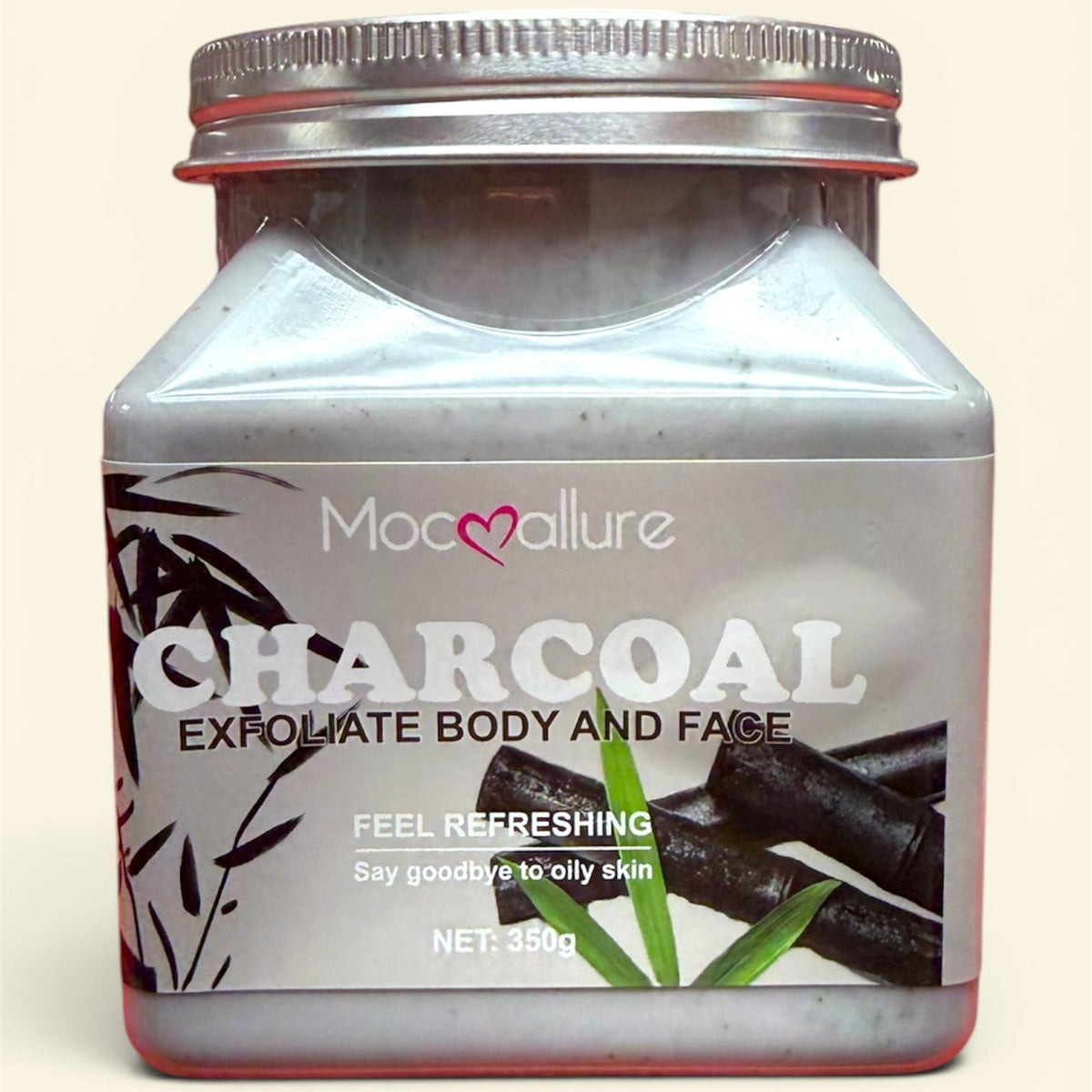 MOC❤️ALLURE CHARCOAL BODY AND FACE LOTION 2 PCS