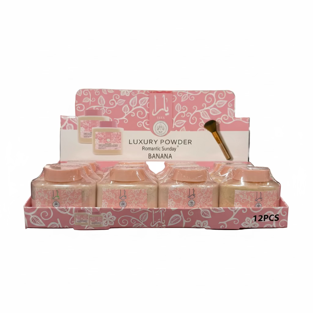 BANANA LUXURY POWDER 12 PCS DISPLAY 8065-1