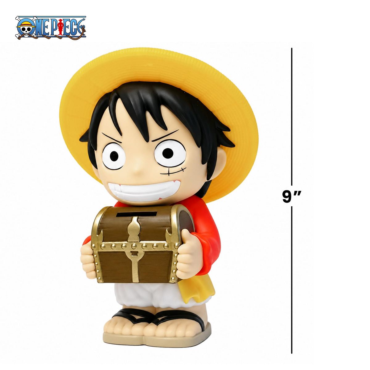 ONE PIECE - LUFFY PVC FIGURAL MONEY BANK