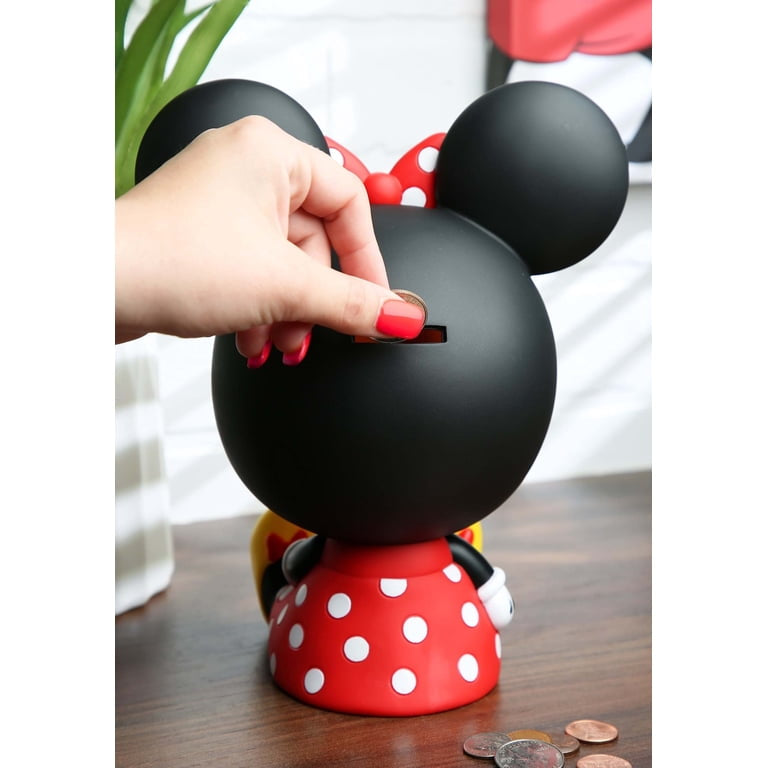 MINNIE MOUSE SITTING PVC FIGURAL MONEY BANK