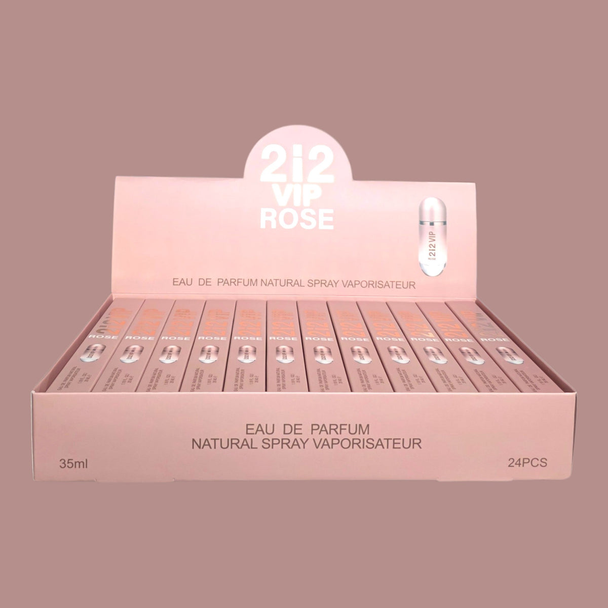 2I2 VIP ROSE TRAVEL SIZE PERFUME 24 PCS DISPLAY B100-37