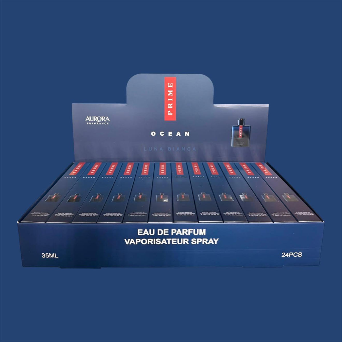 OCEAN PRIME TRAVEL SIZE PERFUME 24 PCS DISPLAY H101-027