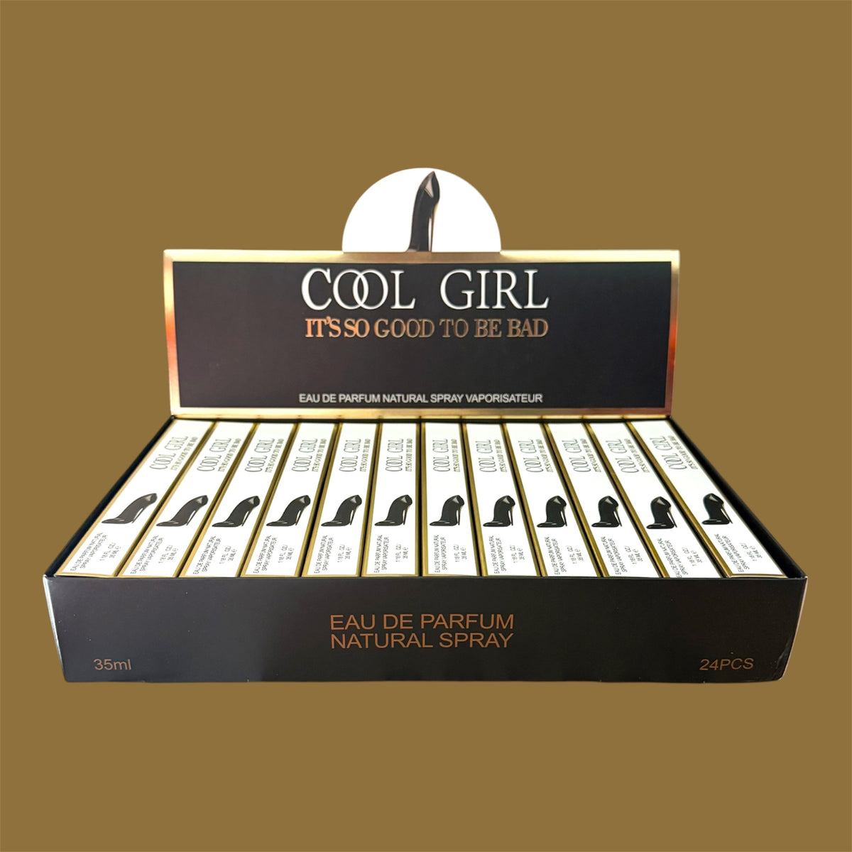 COOL GIRL TRAVEL SIZE PERFUME 24 PCS DISPLAY