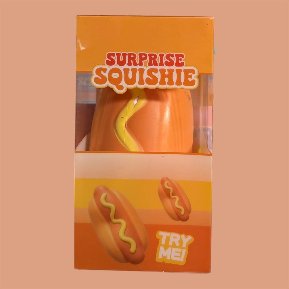 SURPRISE SQUISHIE HOT DOG VER. 6 PCS DISPLAY
