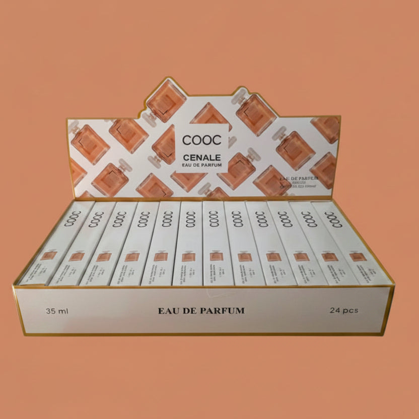COOC TRAVEL SIZE PERFUME 24 PCS DISPLAY 1912-75