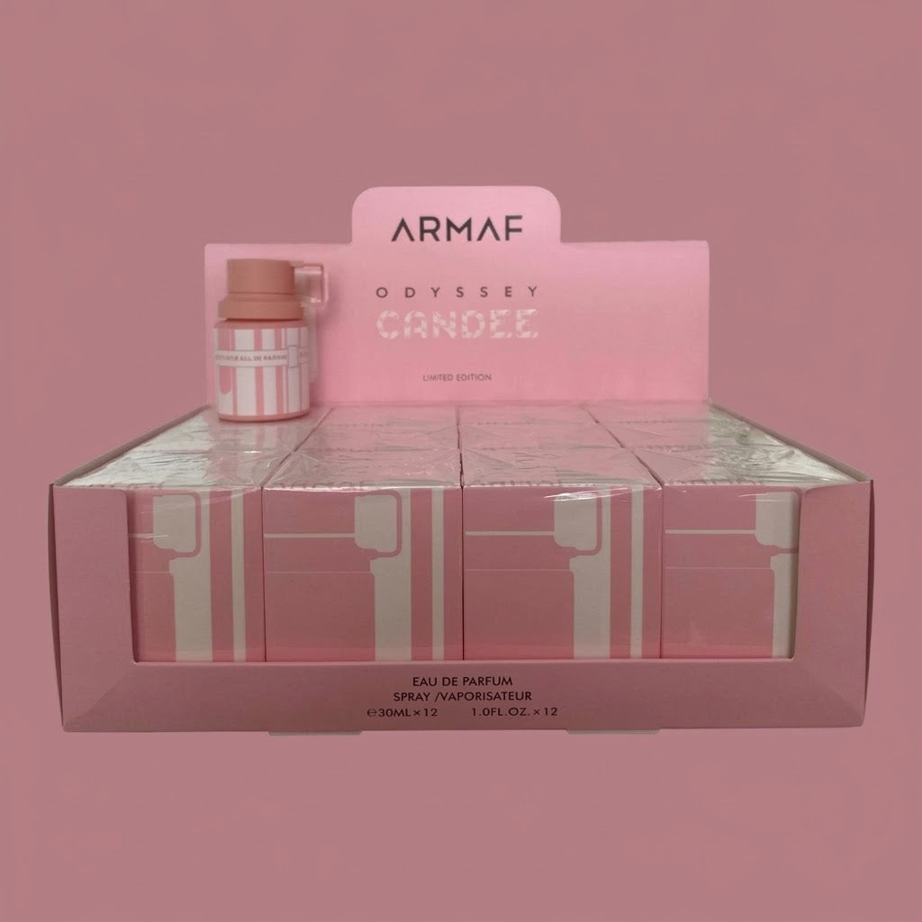 ODDESSY CANDEE PERFUME 12 PCS DISPLAY