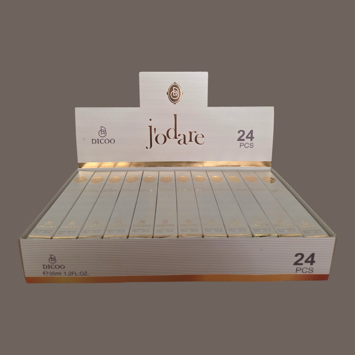 JODARE TRAVEL SIZE PERFUME 24 PCS DISPLAY DC6135