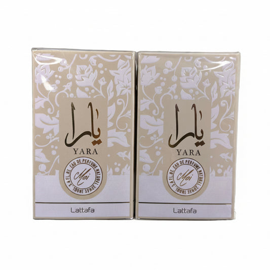 (LARGE) WHITE FRAGRANCE 3.4 OUNCES 100 ML 2 PCS