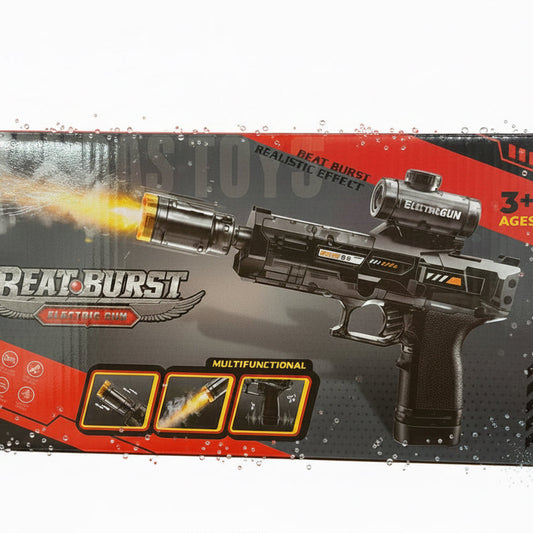 BEATBURST ELECTRIC WATER SPRAY GUN WITH DYNAMIC SOUND EFFECT BLACK VER.