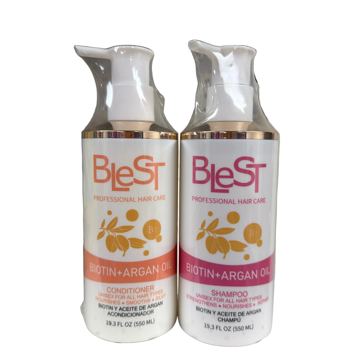 BLEST PROFESSIONAL HAIR CARE SHAMPOO & CONDITIONER SET