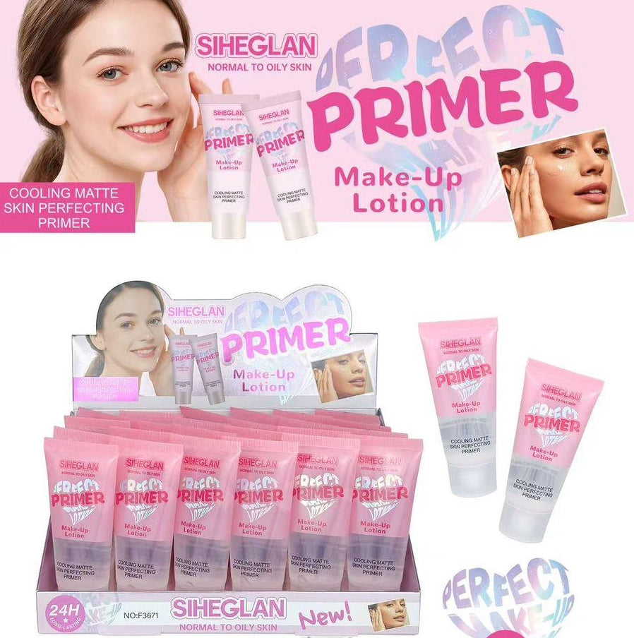 SIHEGLAN PERFECT PRIMER MAKEUP LOTION 24 PCS DISPLAY