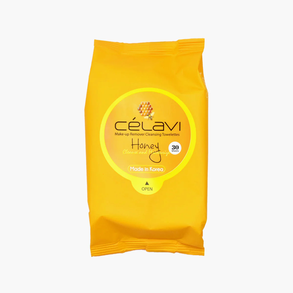 CELAVI MAKE-UP REMOVER CLEANSING TOWELETTES HONEY 6PACK