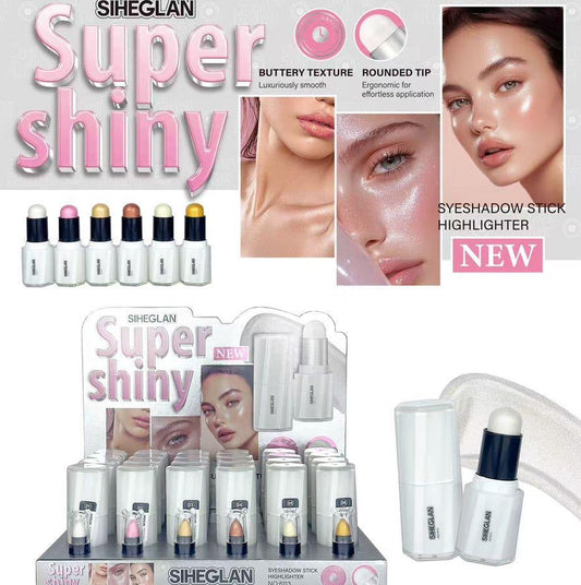 SIHEGLAN EYESHADOW STICK HIGHLIGHTER 24 PCS DISPLAY (No QR code)
