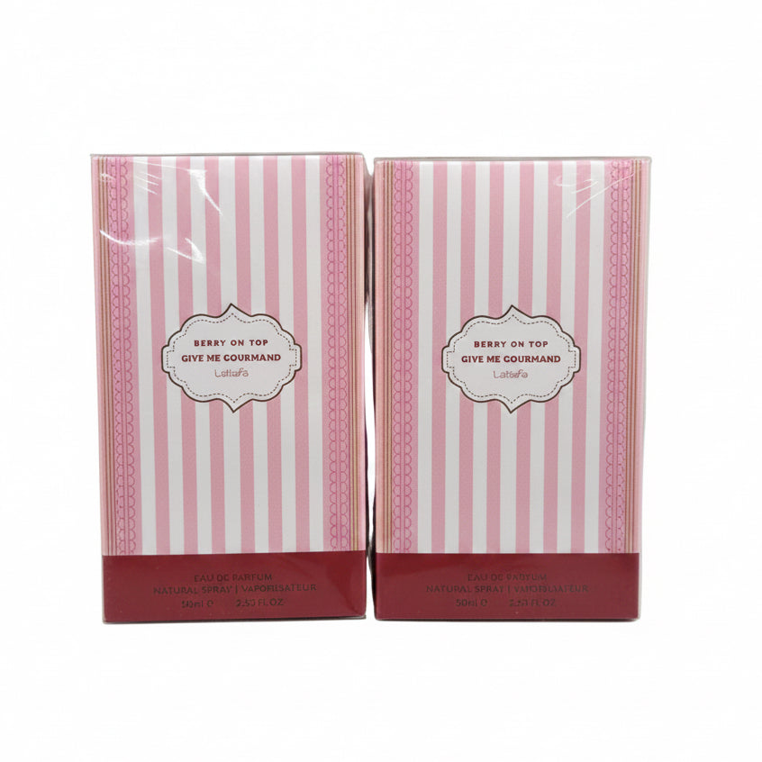 (SMALL) BERRY ON TOP PERFUME 1.0 OUNCES 30 ML 2 PCS