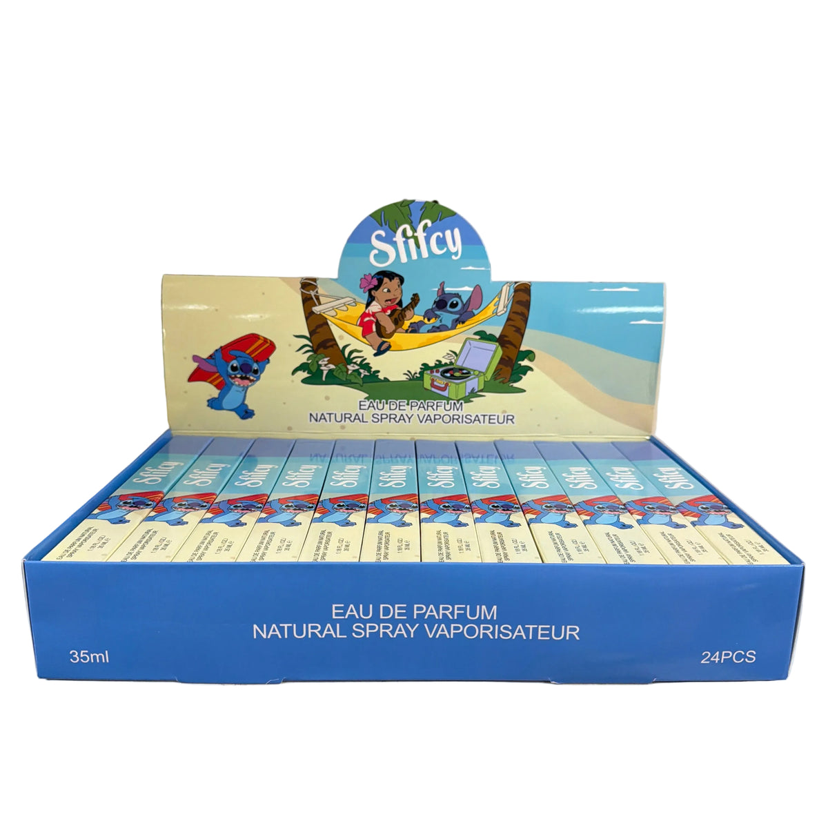 STITCY TRAVEL SIZE PERFUME 24 PCS DISPLAY B100-73