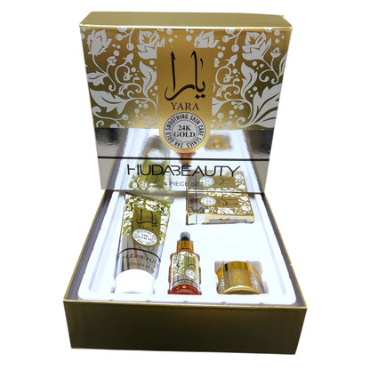 GOLD 24K GOLD SMOOTHING SKIN CARE 4PCS SET