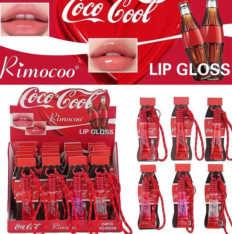 RIMOCOO COCO COOL LIP GLOSS 24PCS DISPLAY R9208