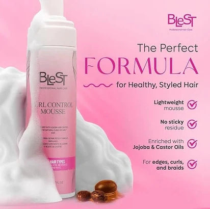 BLEST CURL CONTROL MOUSSE 2 PCS