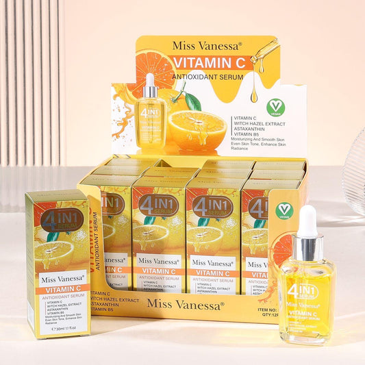 MISS VANESSA 4 IN 1 VITAMIN C ANTIOXIDANT SERUM 12 PCS DISPLAY