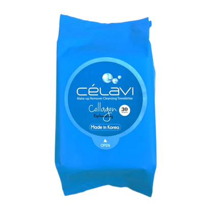 CELAVI MAKE-UP REMOVER CLEANSING TOWELETTES COLLAGEN 6PACK