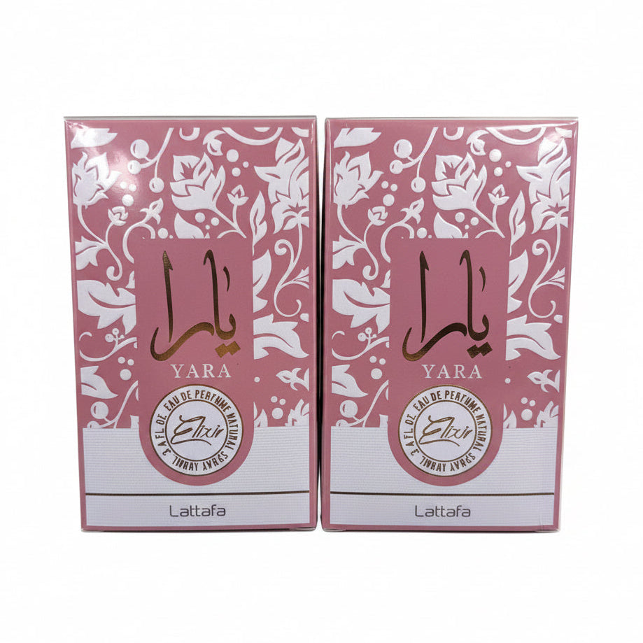 (LARGE) DUSTY PINK PERFUME 3.4 OUNCES 100 ML 2 PCS