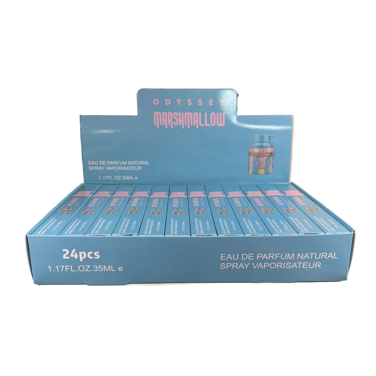 ODYSSEY MARSHMALLOW TRAVEL SIZE PERFUME 24 PCS DISPLAY SYP-PF137