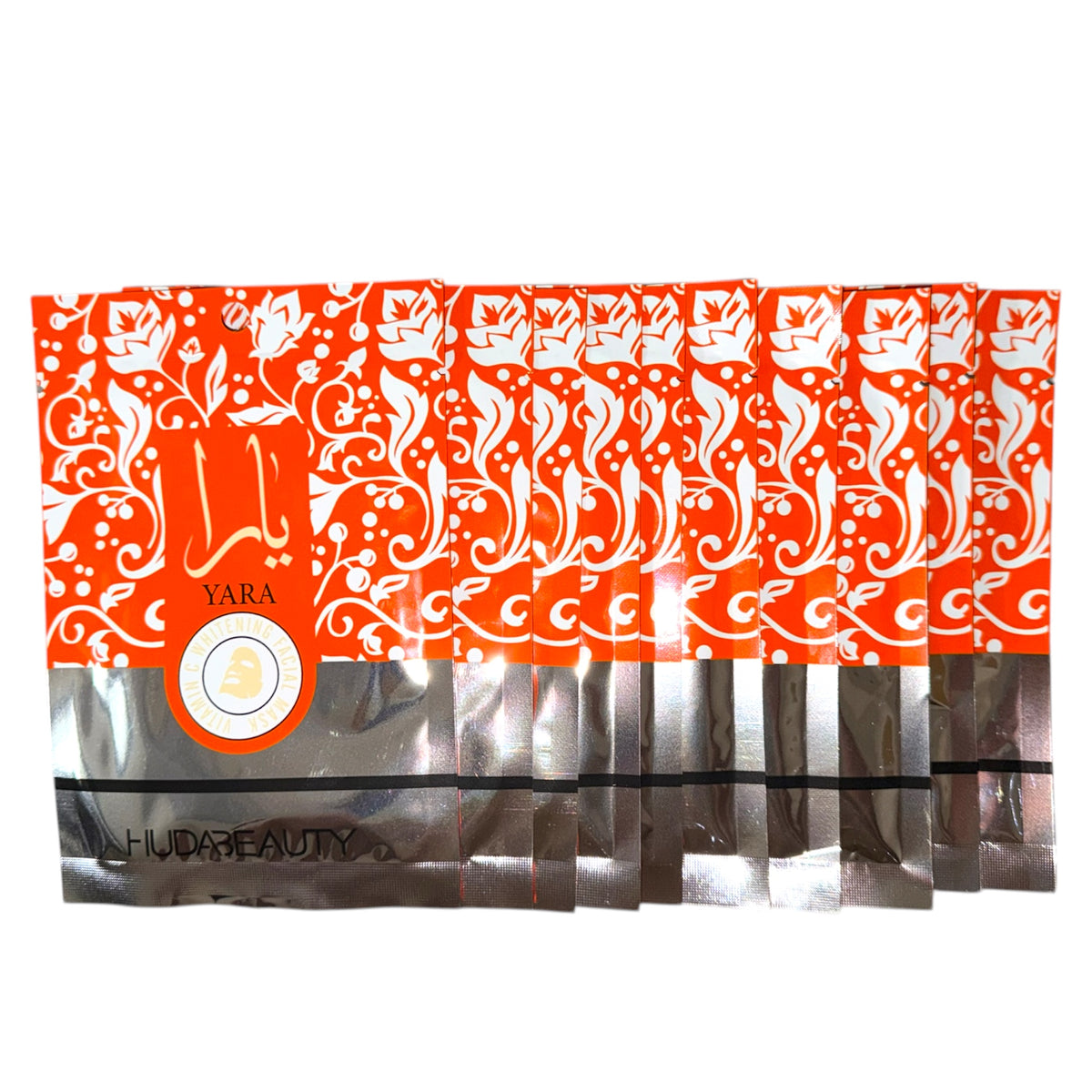 ORANGE VITAMIN C WHITENING FACIAL MASK 10PCS