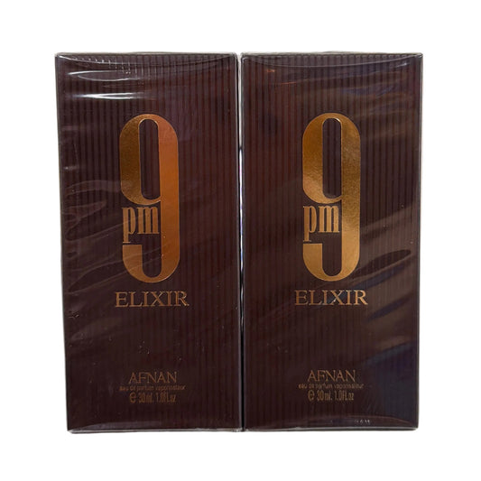DARK BROWN NINE PERFUME 2 PCS 1.0 OUNCES 30 ML