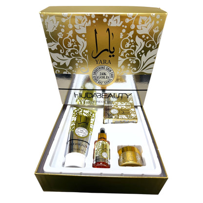 GOLD 24K GOLD SMOOTHING SKIN CARE 4PCS SET
