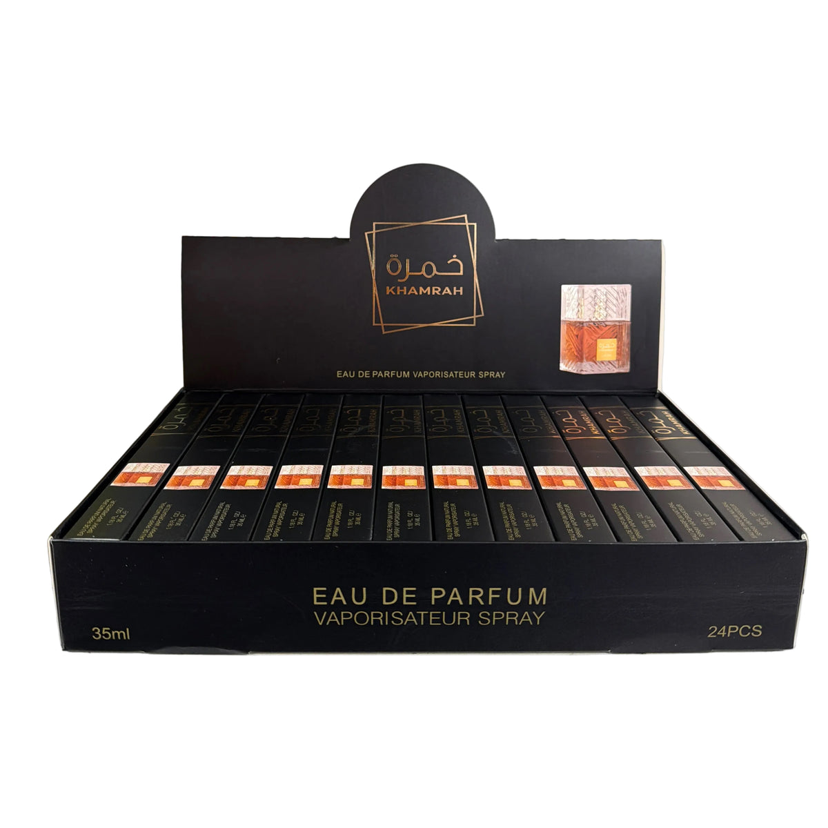 KHAMRAH TRAVEL SIZE PERFUME 24 PCS DISPLAY B100-93