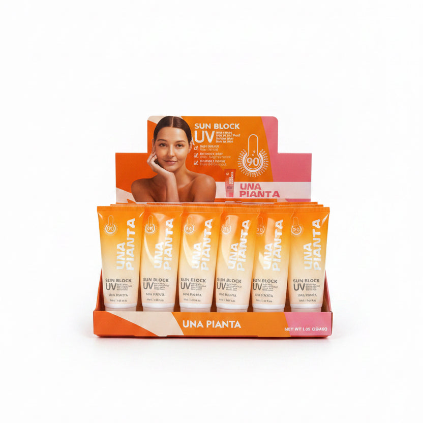 UNA PIANTA UV SUN BLOCK 24 PCS DISPLAY NO.F-8018
