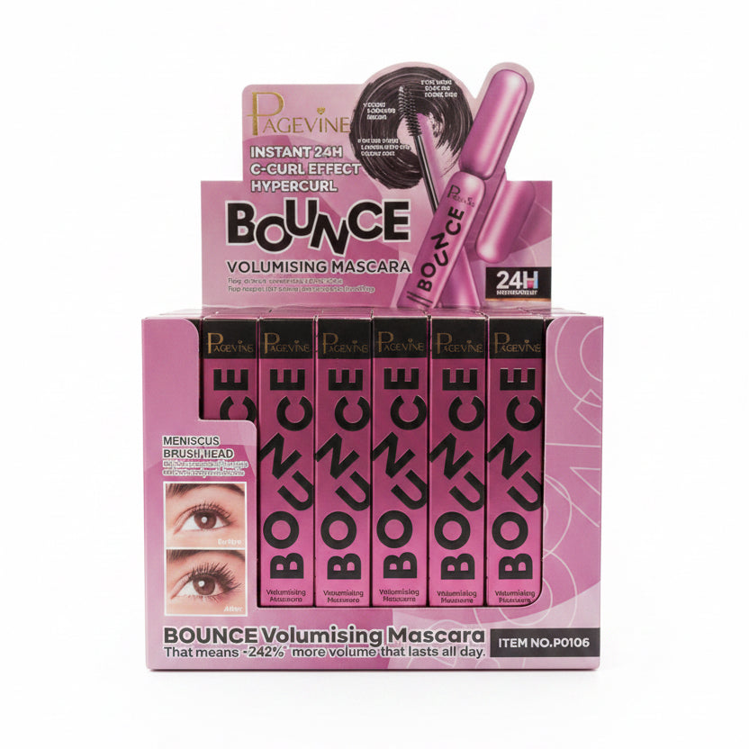 PAGEVINE BOUNCE VOLUMISING MASCARA 48 PCS DISPLAY