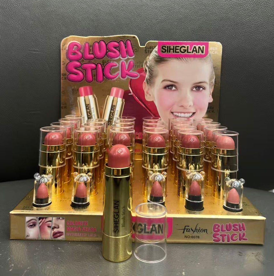 SIHEGLAN BLUSH STICK 24 PCS DISPLAY NO.6078