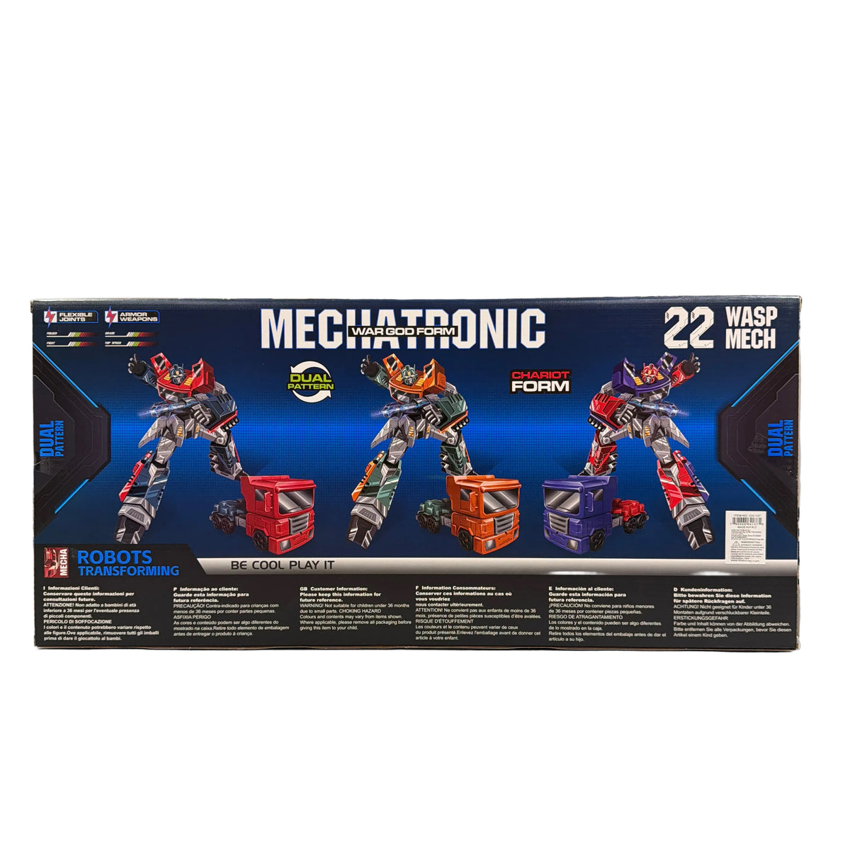 WASP MECH TRANSFORMING ROBOT WARRIORS