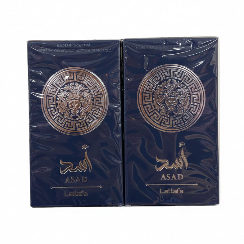 (SMALL) BOURBON BLUE PERFUME 1.0 OUNCES 30 ML 2 PCS