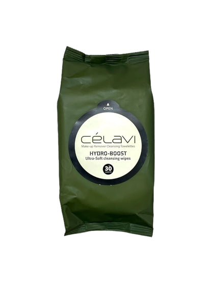 CELAVI MAKE-UP REMOVER CLEANSING TOWELETTES HYDRO-BOOST 6PACK