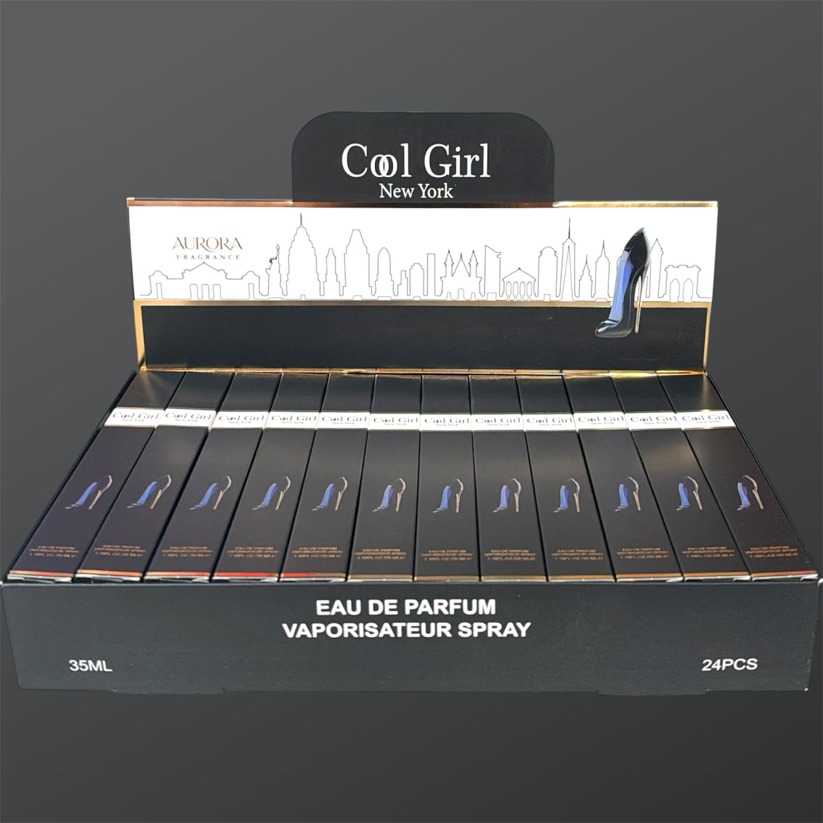 COOL GIRL TRAVEL SIZE PERFUME 24 PCS 1.18FL OZ/35ML H101-001