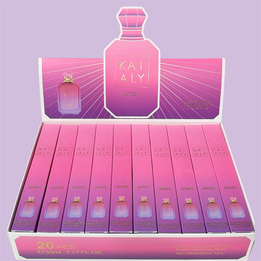KAIALY FLEUR MAJESTY ROSE ROYALE | 21 TRAVEL SIZE PERFUME 20 PCS 1.17FL OZ/35 ML DISPLAY ZMA9898-163